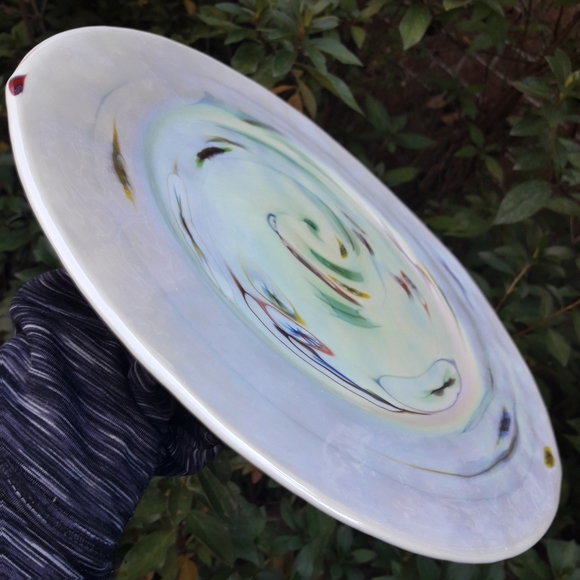 Murano Glass Plate Italian Art Glass Millefiori - Picture 13 of 16